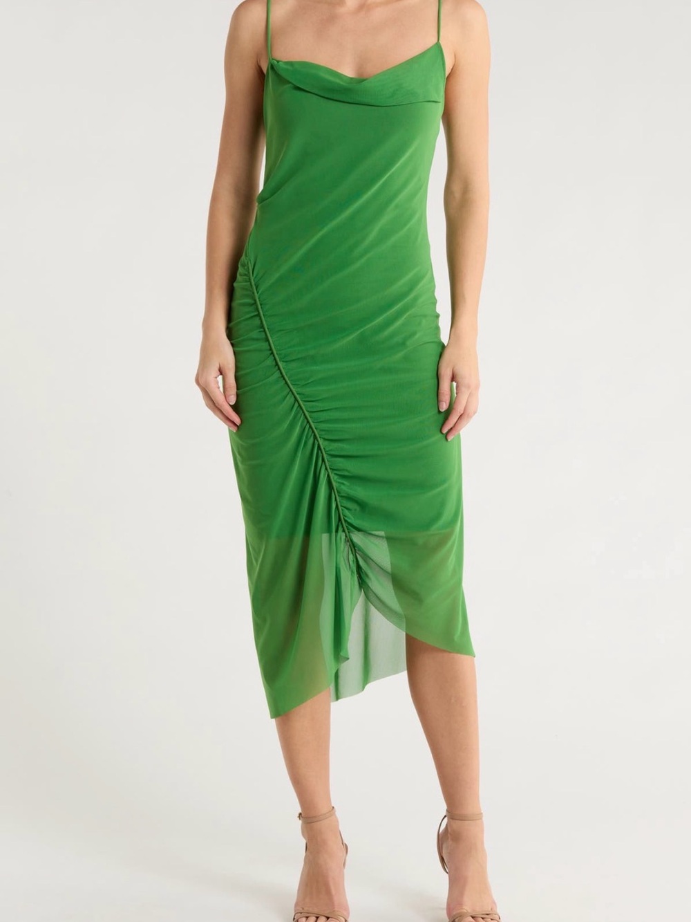 NEW All saints Ulla Mesh slip dress